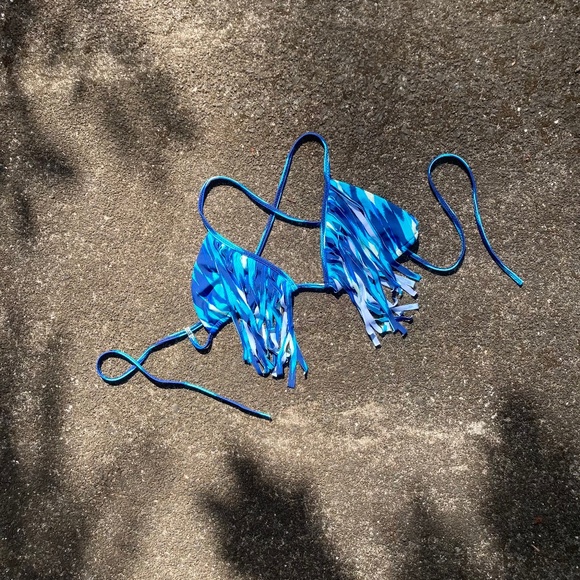 acacia swimwear Other - Acacia Montauk Bikini Top in Blue Cantik